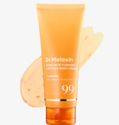 DR MELAXIN KOJIC ACID TURMERIC CAPSULE BODY CREAM 99+ 200GR