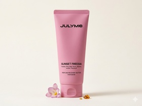JULYME PERFUME RECOVERY BUTTER HAIR MASK SUNSET FREESIA 150ML