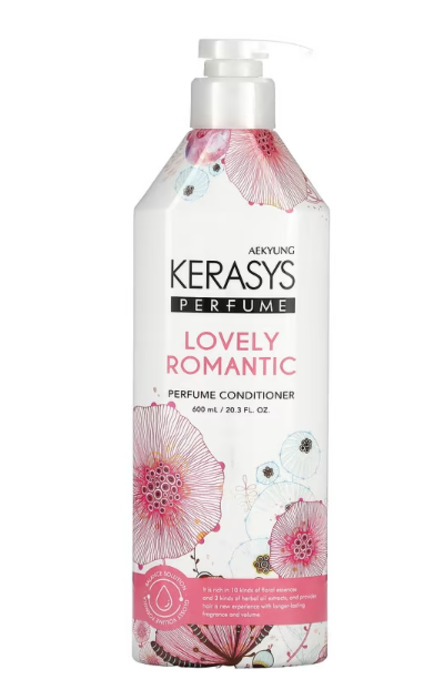 Anúncio: KERASYS ACONDICIONADOR PERFUMED LOVELY&ROMANTIC 600ML