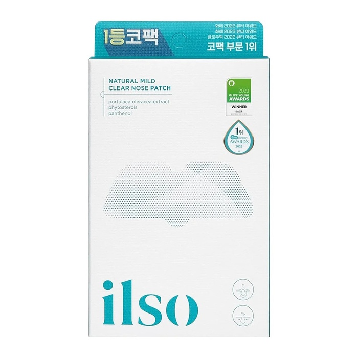 Anúncio: ILSO NATURAL MILD CLEAR NOSE PATCH