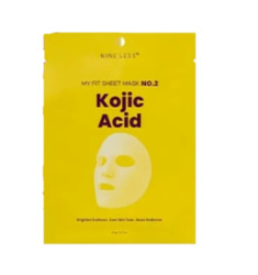 NINELESS MY FIT SHEET MASK KOJIC ACID