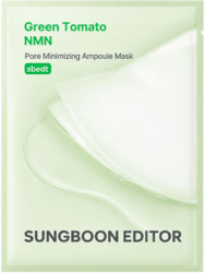 SUNGBOON EDITOR GREEN TOMATO NMN PORE LIFTING AMPOULE MASK