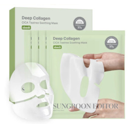 SUNGBOON EDITOR DEEP COLLAGEN CICA TEATREE SOOTHING MASK 37G