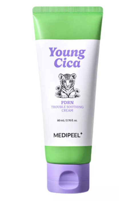 Anúncio: MEDIPEEL YOUNG CICA PDRN TROUBLE SOOTHING CREAM 80ML