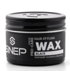 SINEP HAIR STYLING WAX BLACK